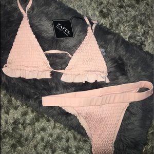 Ruffled Bikini Set